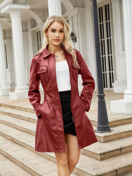 Elysia™ Burgundy City Trench