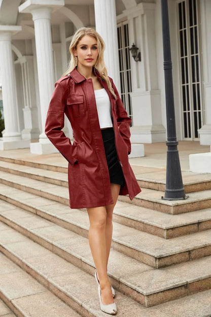 Elysia™ Burgundy City Trench