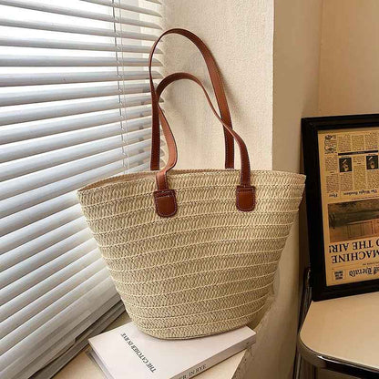 SOLA ™ │CLASSIC STRAW TOTE BAG