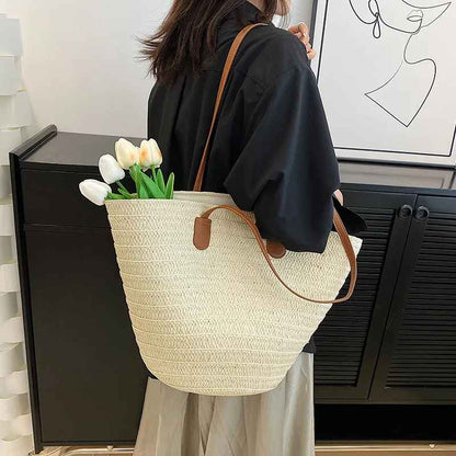 SOLA ™ │CLASSIC STRAW TOTE BAG