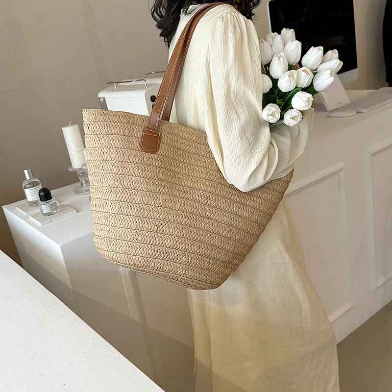 SOLA ™ │CLASSIC STRAW TOTE BAG