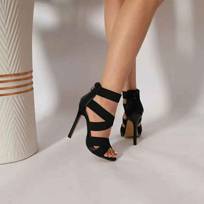 AMARA™ | ELEGANT STRAPPY STILLETTO HEELS