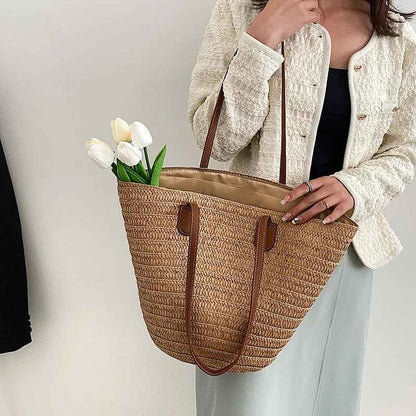 SOLA ™ │CLASSIC STRAW TOTE BAG