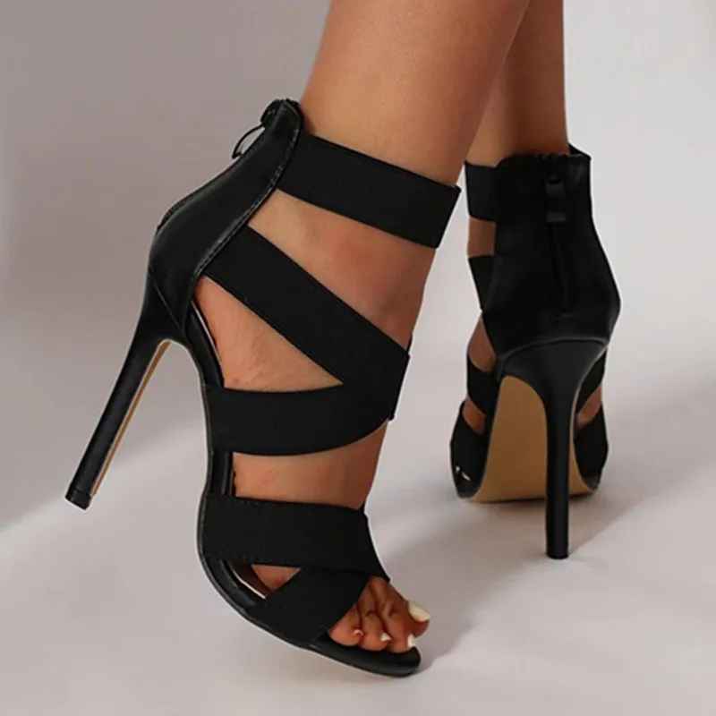 AMARA™ | ELEGANT STRAPPY STILLETTO HEELS