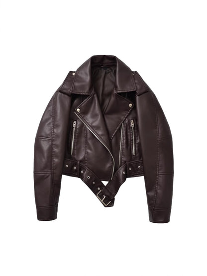 Orvella™ Cropped Moto Jacket