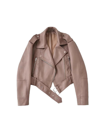 Orvella™ Cropped Moto Jacket