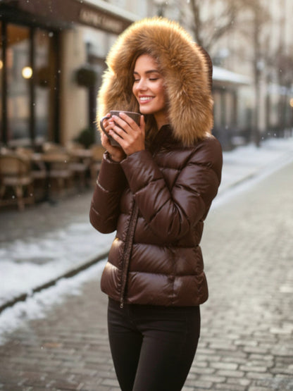 ARCTIQ™ Glossy Puffer Jacket