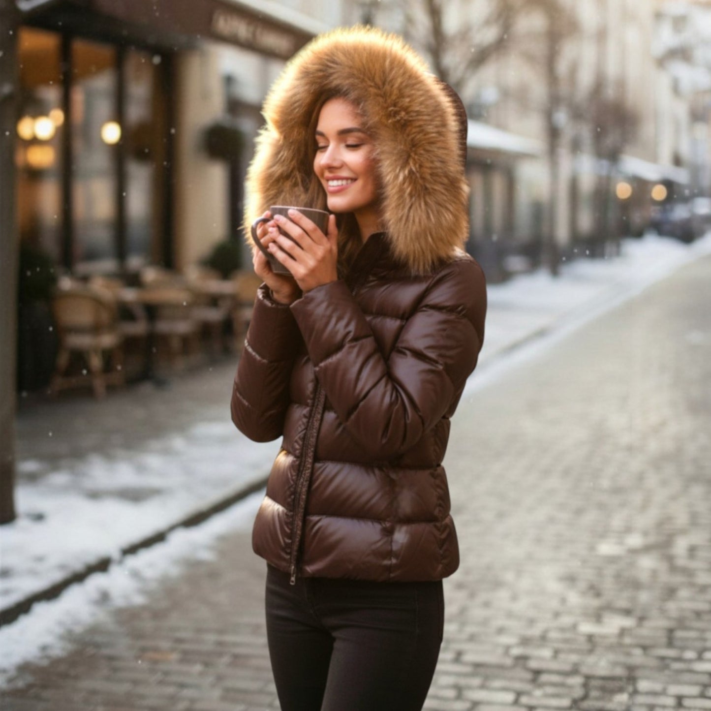 ARCTIQ™ Glossy Puffer Jacket