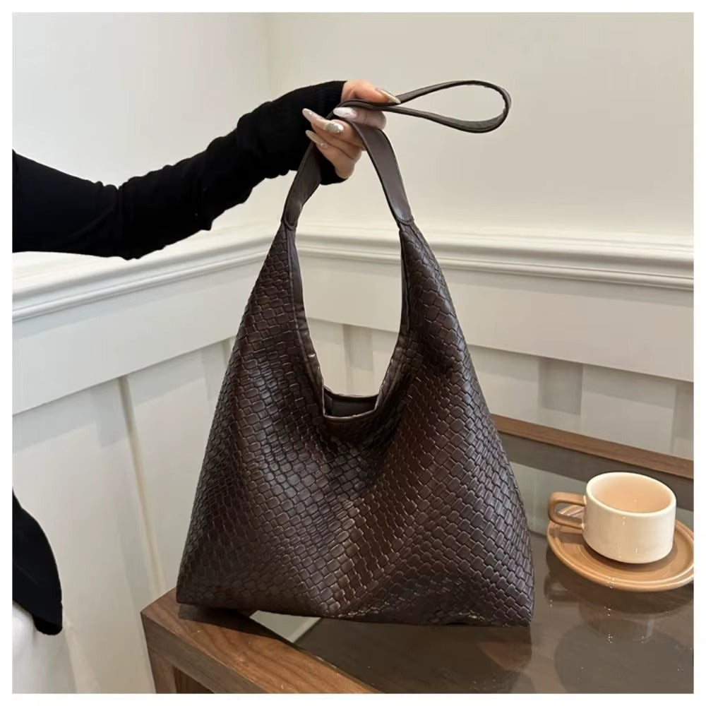 SOPHIA™ | LUXURY PU LEATHER TOTE BAG WITH SMALL SHOULDER BAG