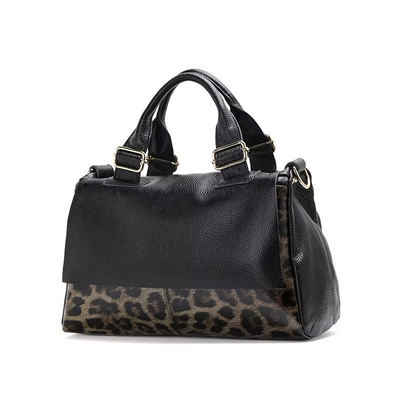 FREYA™ │ LEOPARD PATTERN GENUINE LEATHER BAG